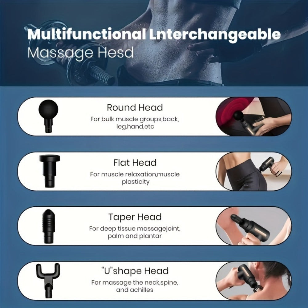 Mini fascia massage gun, travel size — view 5