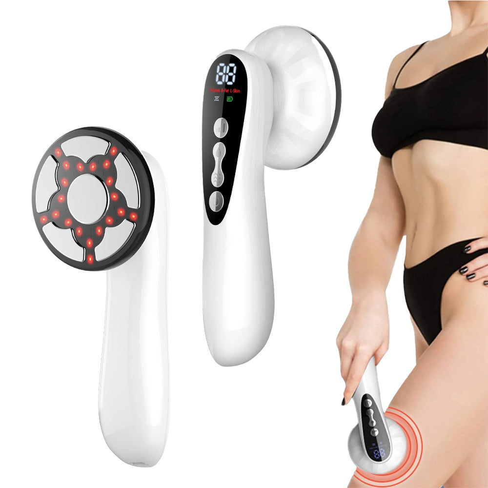 5-in-1 handheld body massager with five attachments — view 2