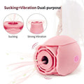 The Rose ten-speed personal massager in petal-shaped silicone — view 5