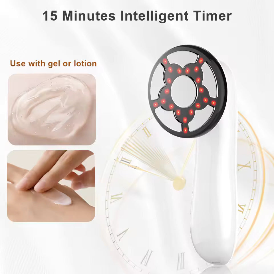 5-in-1 handheld body massager with five attachments — view 7