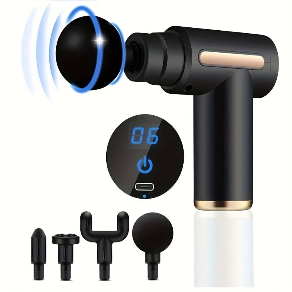 Mini fascia massage gun, travel size and USB rechargeable